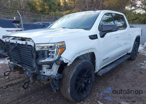 2021 GMC Sierra 1500 Elevation from USA, damaged, VIN 3GTU9CED0MG456604